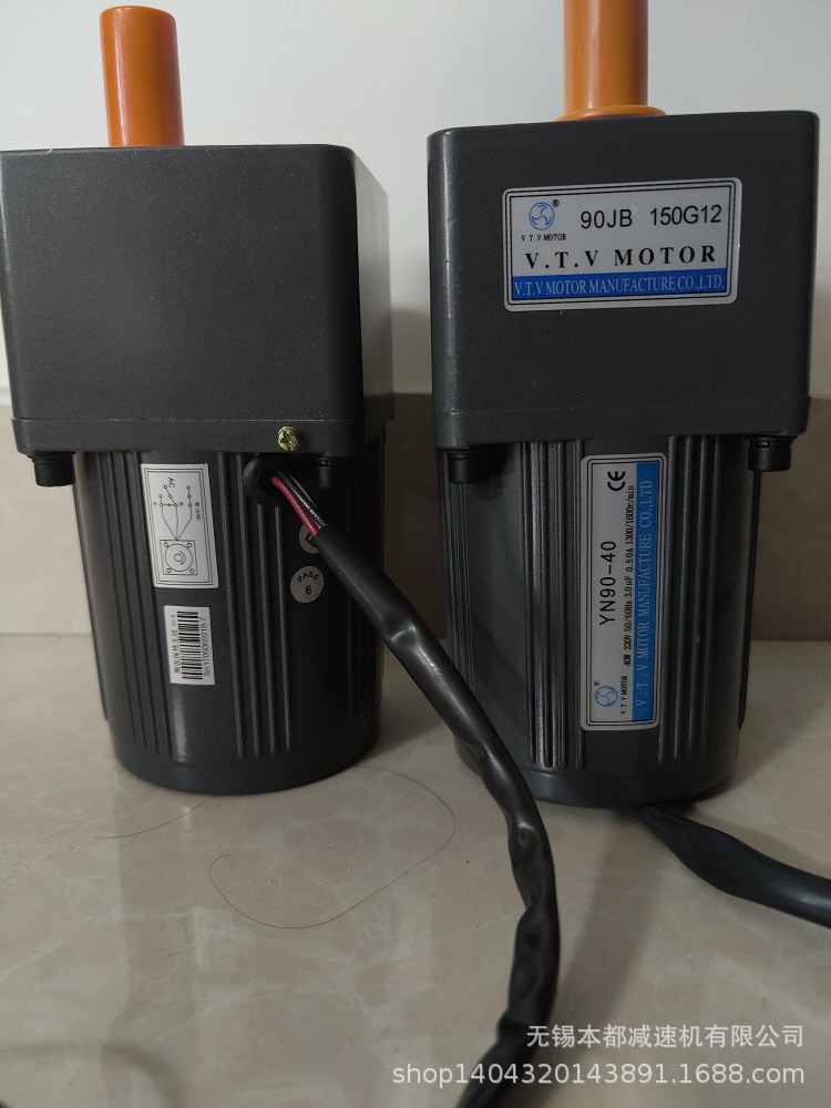 镇江V.T.V直流电机 VTV07SC-24V60W18/80JB50G10直流马达