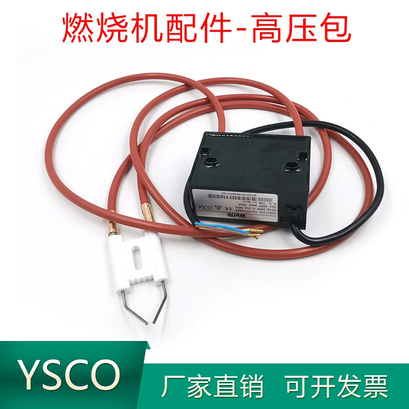 Сжигательный аппарат высокого давления с воспламенителем большой сшитая игла зажигания 2 м высоковольтная линия, полный набор аксессуаров системы сгорания