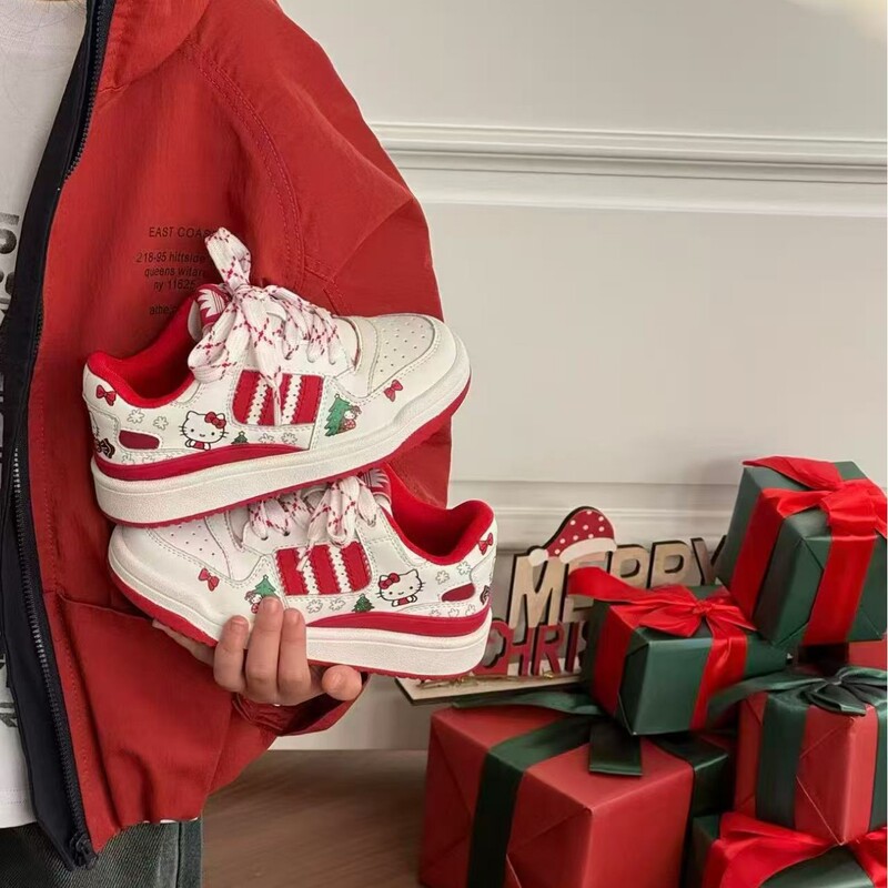 Children's Sneakers 2026 Spring and Autumn New Style Kids' Shoes Non-Slip Girls' Trendy Brand Boys' Red Forrest Gump Sneakers