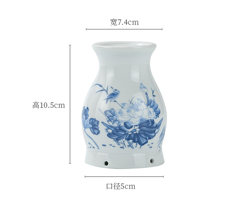 Ceramic Gua Sha Moxa Jar with Lotus Grain Sleeve for Back Massage and Warm Moxibustion in use