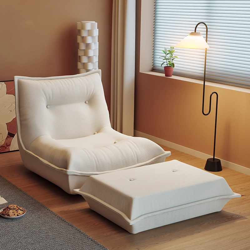 Sofá perezoso se puede acostar y dormir silla de relajación silla de orugas simple sala de estar pequeño sofá dormitorio tatami asiento