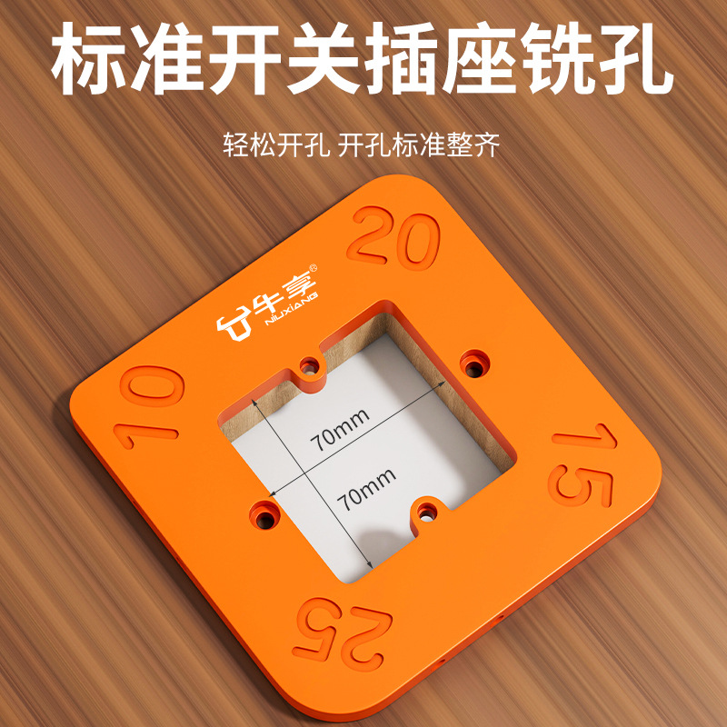 Nuevos productos transfronterizos 4 en 1 carpintería esquina redondeada molde de posicionamiento universal arco de carpintería esquina redondeada artefacto magico