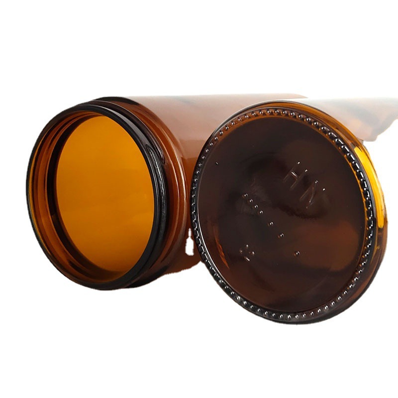 Botella de vidrio de té, frasco de velas, fabricación de bricolaje, taza de velas, candelabro de boca grande, recipiente de aromaterapia casero, frasco de almacenamiento de pasta de procesamiento