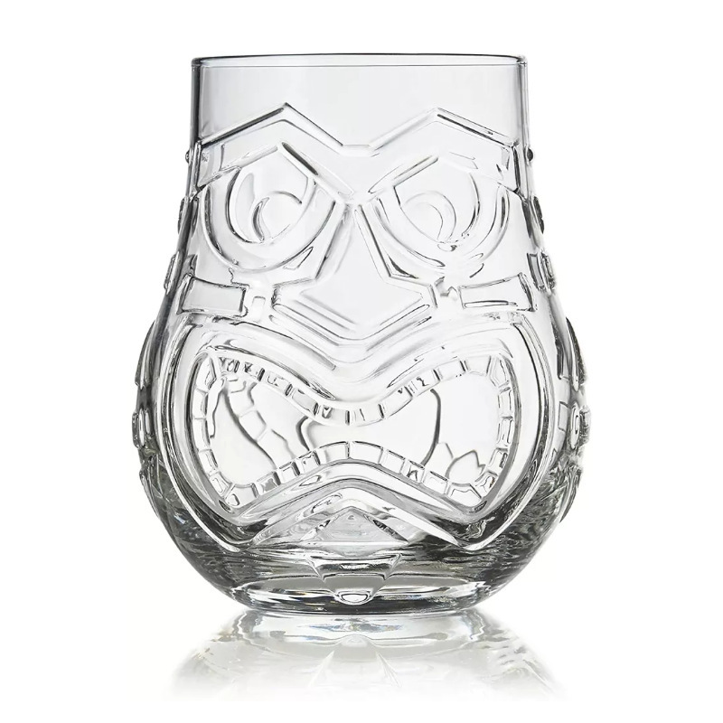 Taza TiKi artificial Creativo Tropical Hawaii Cocktail Ghost Face Native Native Native Native Nation Taza de jugo de cerveza