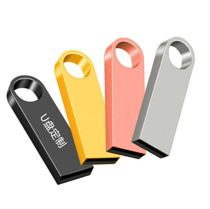 Вместительная высокоскоростная металлическая USB-флешка, по индивидуальному заказу, 128 ГБ, подарок на день рождения
