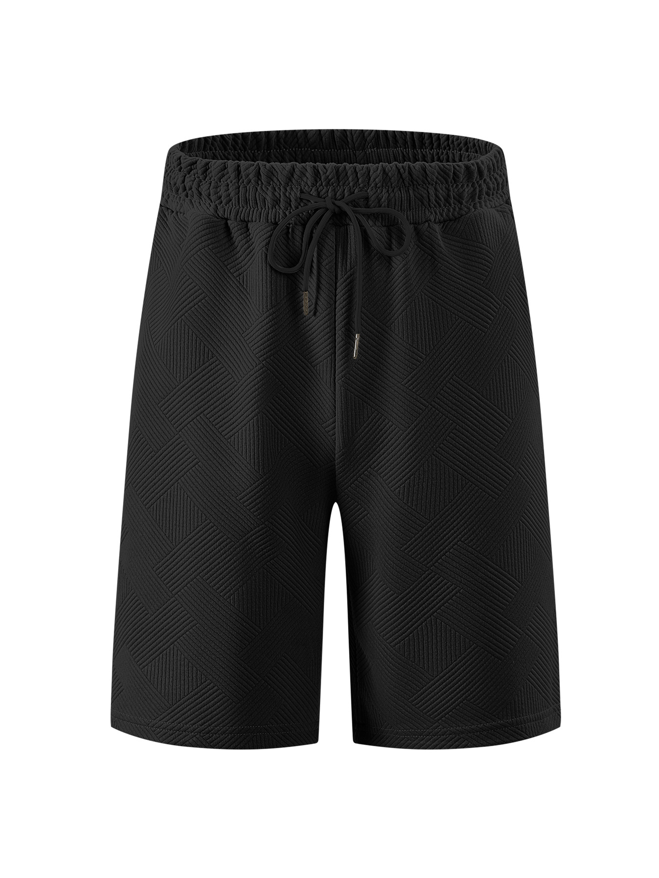 Transfronterizo Amazon hombre Jacquard de verano delgado pantalones cortos casuales sueltos respirables pulsadas pantalones deportivos americanos