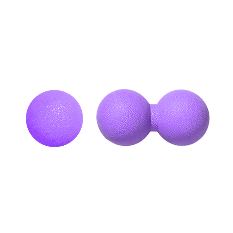 Yoga Neck Roller Ball Fitness Muscle Relaxation Massage Ball Arch Foot Bottom Meridian Relaxation Ball TPE Peanut Foam Roller