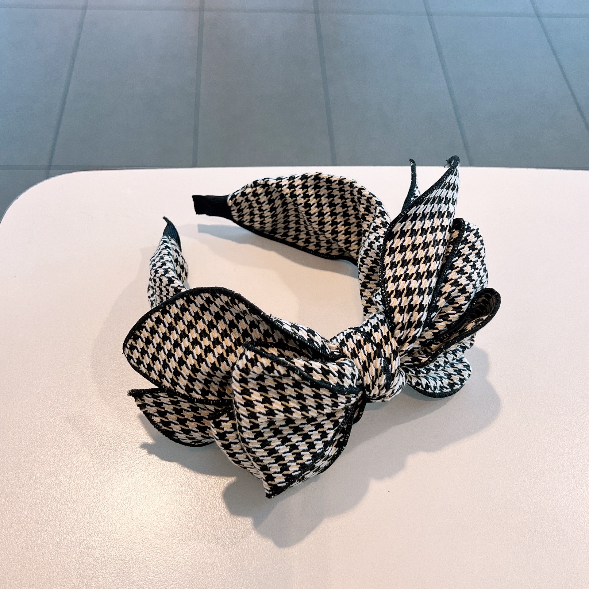 Women's Simple Style Bow Knot Cloth Braid Hair Band display picture 2