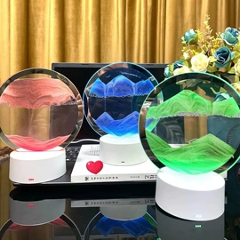 玻璃工艺品;装饰托盘;流水摆件