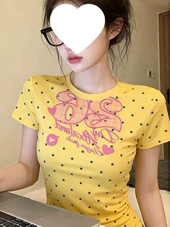 已出货实价#原版好质量做工#发泡印花【40支220克92棉8氨纶】短袖