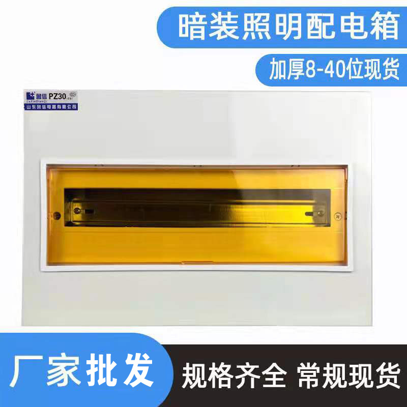 回路箱PZ30箱户内强电箱暗装挂墙电表断路空开开关配电箱电表