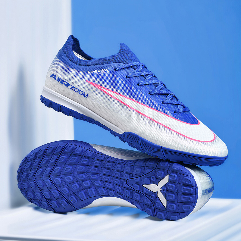 Zapatillas de Fútbol de Tejido Volador Caña Baja de TPU Ligero para Césped Artificial