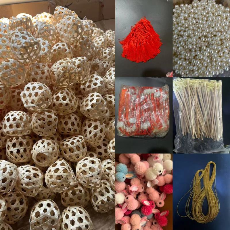 竹編み提灯材料DIY小提灯部品シール吊り穂小鳥かごミニ小花灯メーカー供給|undefined