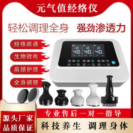 元气值植经络仪三通大师养生仪器美容院dds生物电身体疏通调理仪