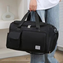 メーカー卸売シューズコンパートメント付きフィットネスバッグ、大容量の荷物バッグ、スポーツポータブルショルダーバッグ、出張短距離旅行バッグ