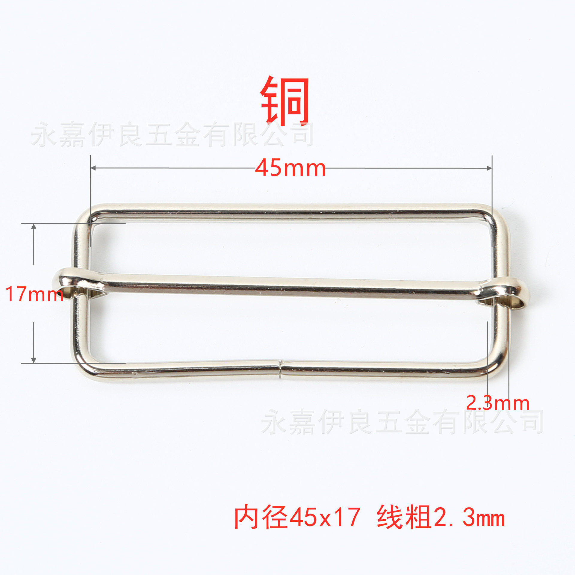 Venta directa de fábrica de hebillas metálicas en forma de D en stock, hebillas ajustables de acero inoxidable, nuevas hebillas de tracción, hebillas de tres niveles de cobre, hebillas de alambre de hierro. image 65
