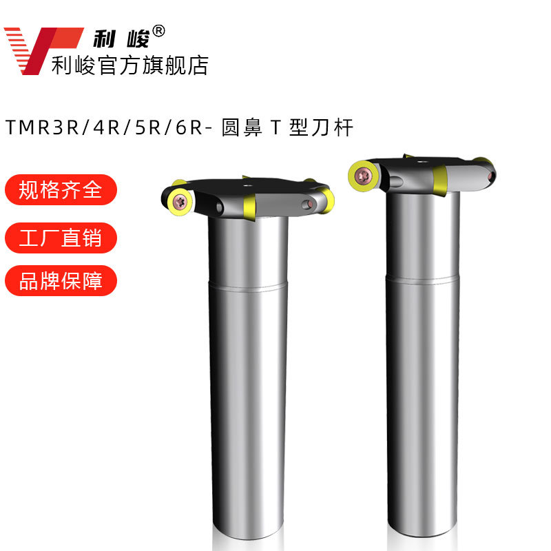 圆鼻T型槽铣刀杆TMR R3 R4 R5 R6 数控开槽三面刃铣刀盘刀杆