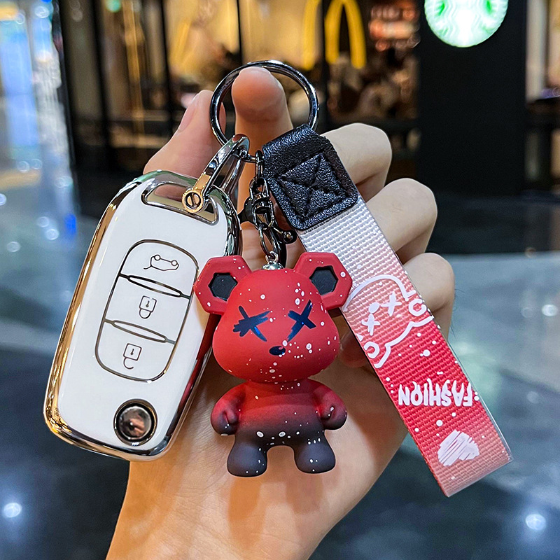 Aplicable a Dongfeng Reno Corea clave caso Corea 2022 Reno coche de gama alta funda protectora hebilla bolsa