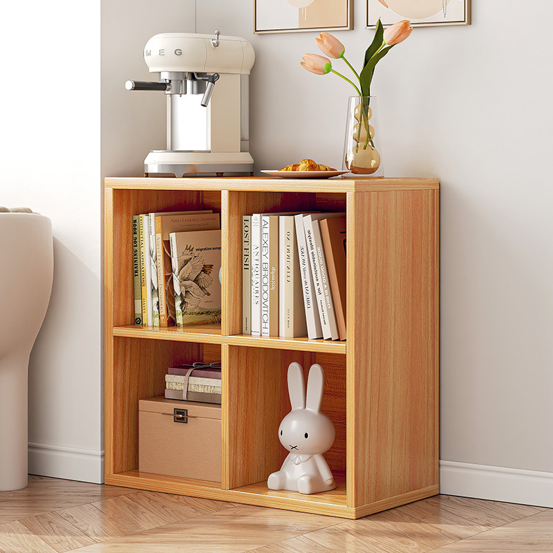 書架家用客廳落地置物展示柜子教室學生多格收納組合靠牆儲物書櫃