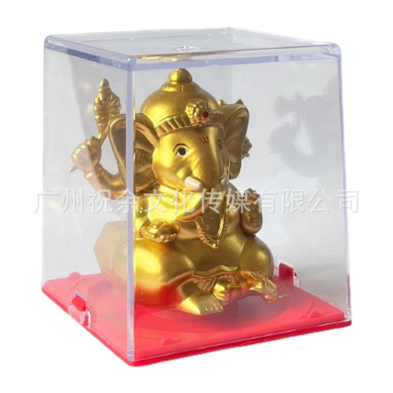 2 pulgadas solar automática seña mini gato de la suerte oficina escritorio decoración del coche decoración artesanía de plástico