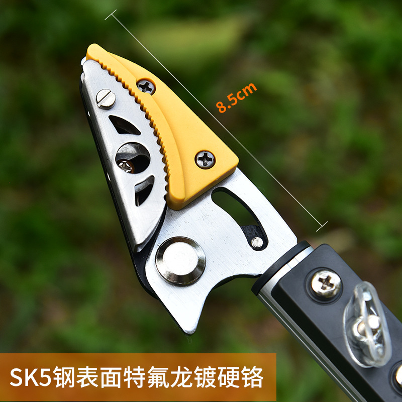 工場直販伸縮式高枝果実収穫鋏、高所果実収穫鋏、高枝剪定鋏、果樹園果実収穫鋏、園芸工具|undefined