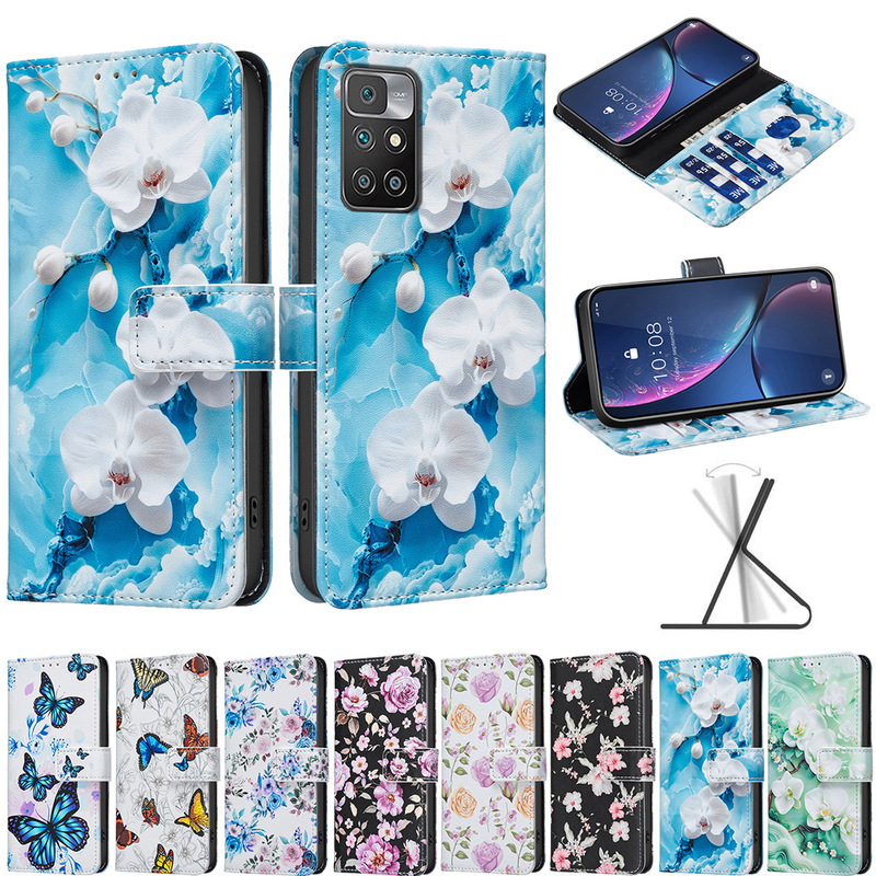 Suitable for Samsung S26Dege Mobile Phone Case A56/A36 Painted Flip Cover with Card Slot and Anti-Fall Protective Cover