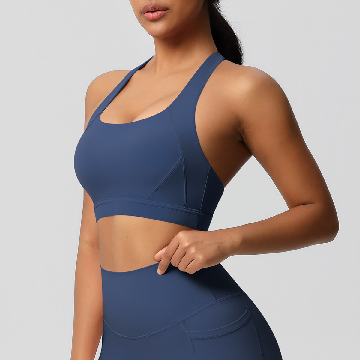 168g Weight Sleeveless Sleeve Length Nylon, Spandex Fabric Type Short Top Length Sports Vest Tops Type Fitness, Yoga, Running Occasion U Neck Neckline Solid Color Pattern Sport Style Style S, XL Size Sport Style Solid Color Nylon Spandex U Neck Active Tops Sports Vest 21