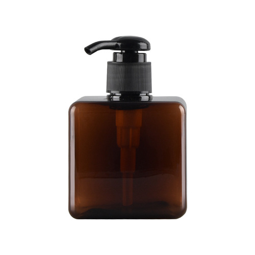 PETG 250ml square liquid bottle for shower gel, shampoo, lotion, travel refill bottle, hand soap bottle