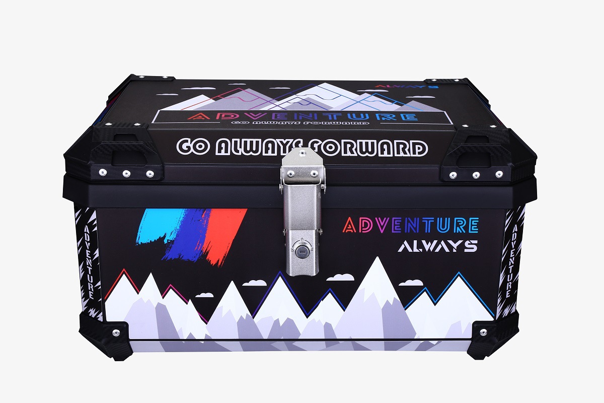 Electric Vehicle Trunk 65L Waterproof Ninebot Plastic Universal Motorcycle Tail Box