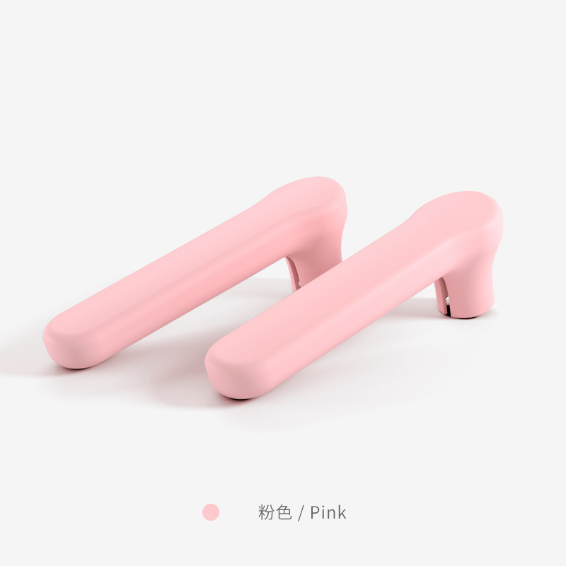 Gloves with light plates-pink