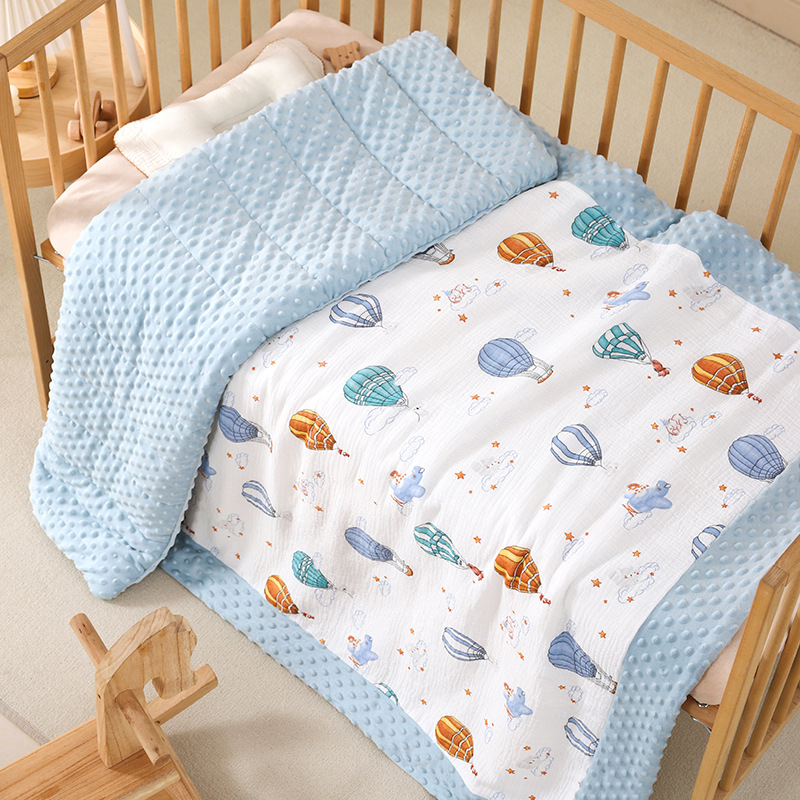Children's Beanie Quilt, Class a Maternal and Infant Grade Kindergarten Student Nap, Newborn Baby Special Small Quilt, Autumn and Winter Blanket