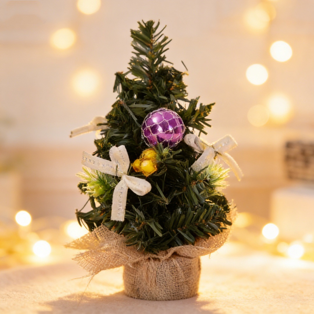 Árbol de joyería 20cm mini árbol decorativo de Navidad FESTIVAL DE Navidad centro comercial actividad decoraciones escritorio pequeño árbol