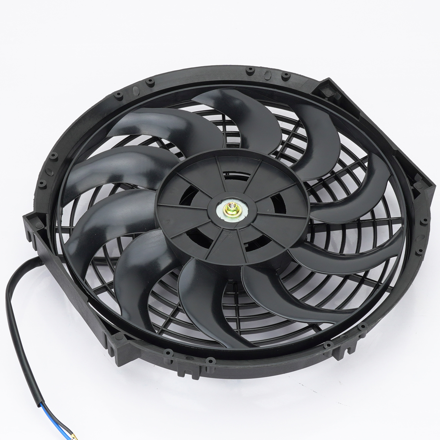 Radiator fan universal 12V 80W120W automobile oil-cooled and air-cooled electric push-pull kit cooling system