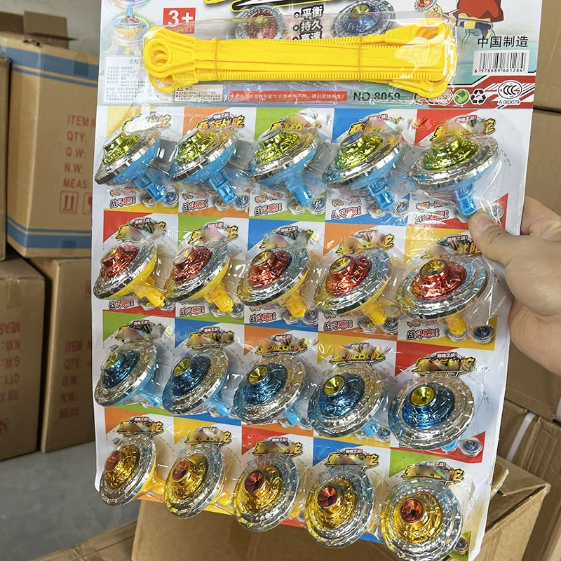 Новая детская электролитически покрытая вертушка с зубцами для тяги, вертушка с подвесной доской, вращающаяся игрушка для торговых точек, оптовая цена 2 юаня для магазинов.