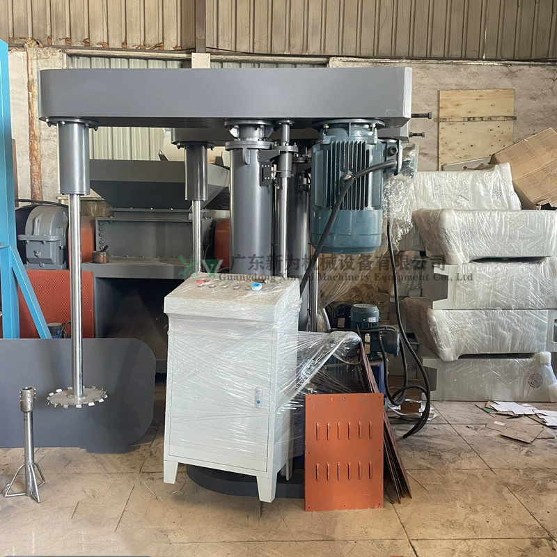 Фарфоровый клей краситель для смешивания оборудования для взлетно-посадочной полосы высокоскоростной смеситель 18.5 кВт гидравлический подъемный и дисперсионный станок