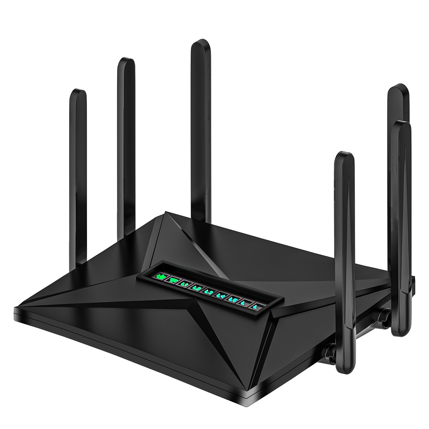 Nuevo enrutador de deportes inalámbricos wifi6 enrutador de acceso a la red 5G de doble banda gigabit wifi de alta velocidad a través de la pared rey