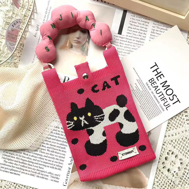 [핑크캣] 핑크손잡이 + 어깨끈