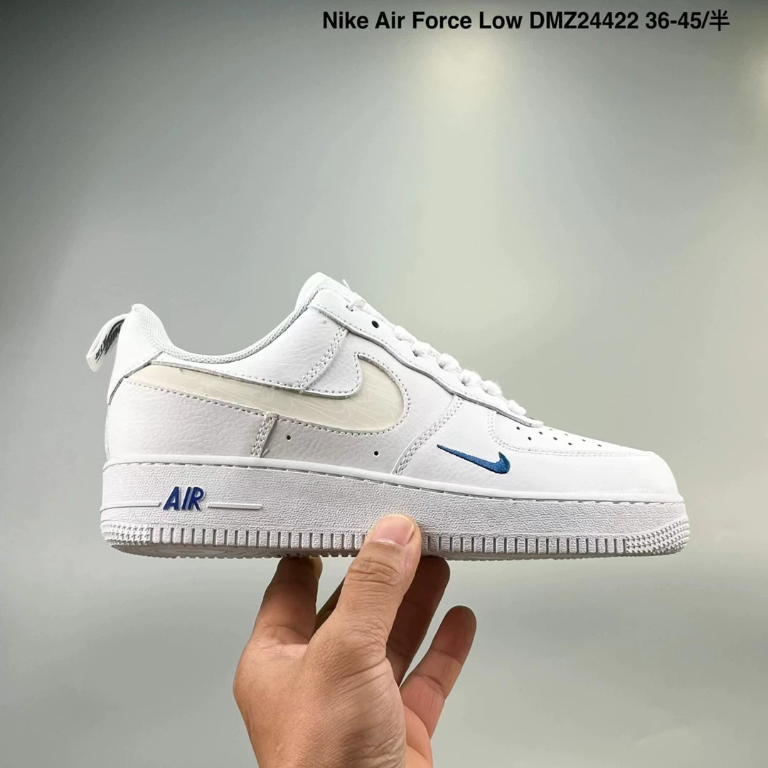 Nike Air Force 1, кожаные кроссовки для мужчин и женщин, белые кроссовки для отдыха