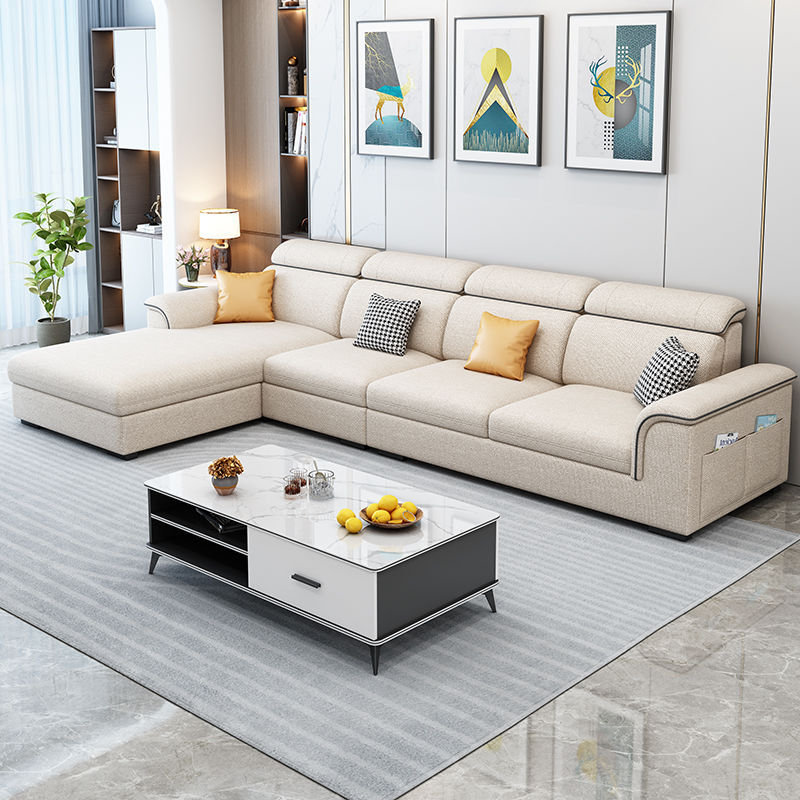 Shenzhen Dongguan Longjiang Shunde Guangdong Guangzhou Foshan Fabric Sofa Clearance Sale Manufacturer Household Cross-Border E-Commerce