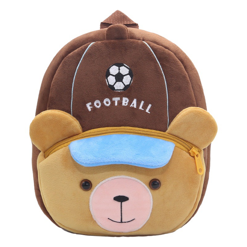 Cute New Animal Games boys and girls plush children backpack kindergarten backpack factory direct sales