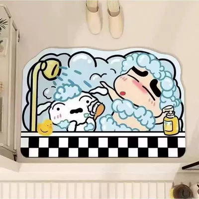 Bathroom Door Mats Wholesale: Avtomobil döşəmə paspasları - hr-xiaoxin-takes-a-bath-4060cm