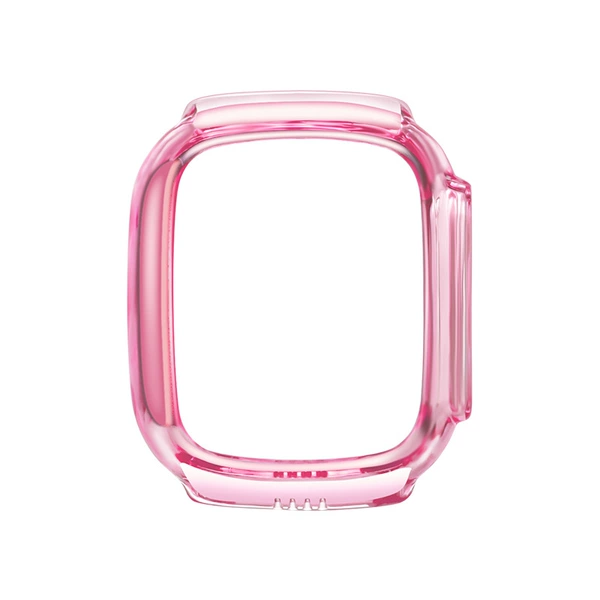 Z1Z1SQ1SD3 transparent pink case