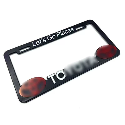 Plate Frame Jdm Car Modification Emblem, License plate holder/license plate holder - feng-2