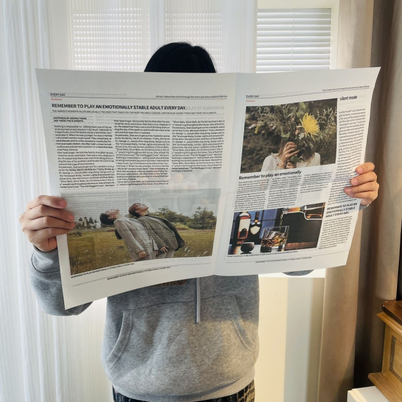Instagram-Style Art English Newspaper Commercial Photography Street Photography Handheld Simple Background Paper Artistic Poster Manufacturer Instagram-Style Art English Newspaper Commercial Photography Street Photography Handheld Simple Background Paper Artistic Poster Manufacturer