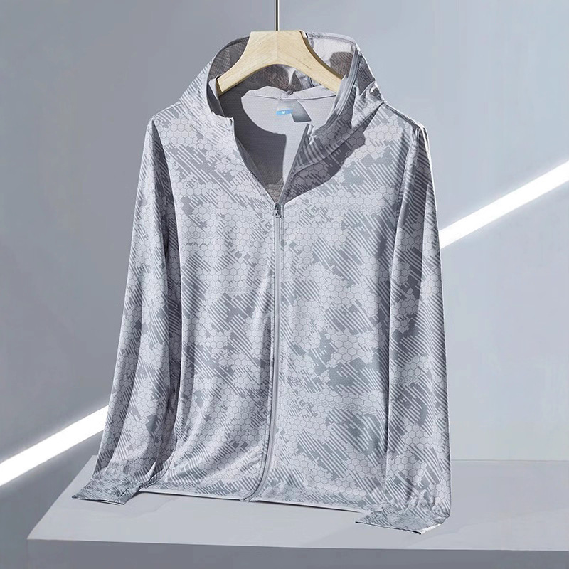 防晒衣男女同款夏季时尚连帽冰丝休闲宽松透气轻薄紫外线户外外套