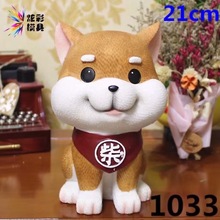 2018年新款小狗优质卡通天然纯乳胶模具石膏像石膏娃娃模具