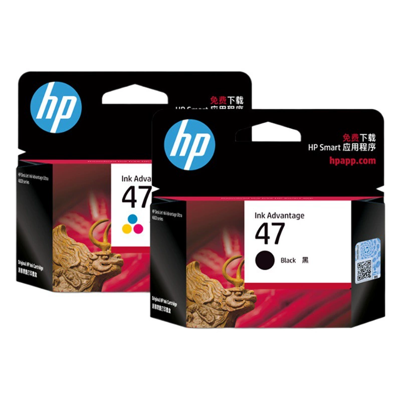Оригинальный картридж HP 47 4800 4825 4826 4877 4828 4829 принтер черный красочный водный