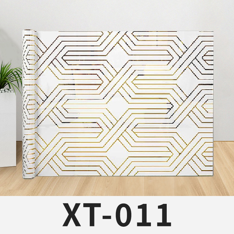Papel pintado de mármol autoadhesivo a prueba de humedad fondo pegatinas de pared decoración de pared cerámica imitada pegatinas de pared estampadas PET