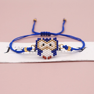 Einfaches Kinder tier Armband Eulen Armband Miyuki Reiss perlen gewebtes handgemachtes Perlen armband weiblichpicture15
