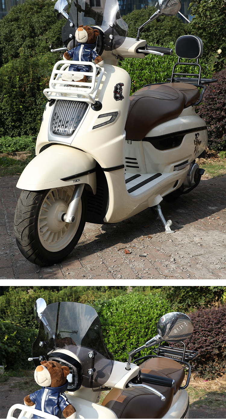 Suitable for Nanfang Feige 150 Front Rack Motorcycle Bag Rack Protective Bar Modification Parts Rear Rack Backrest Upgrade